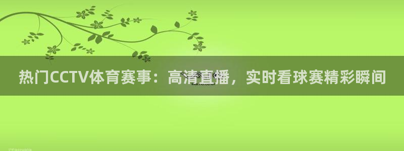 蓝鲸体育奥运会直播