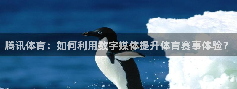 大蓝鲸直播：腾讯体育：如何利用数字媒体提升体育赛事体验？